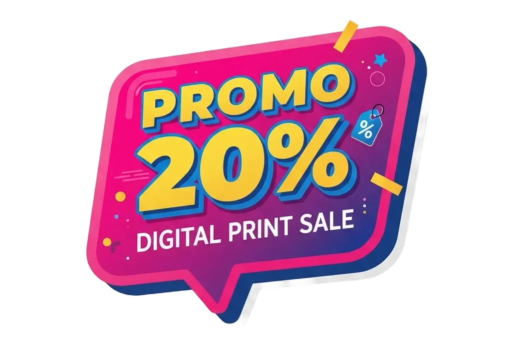 PROMO 20% Digital Print Sale