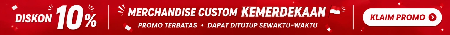 Visual Header Banner Campaign Merchandise Kemerdekaan