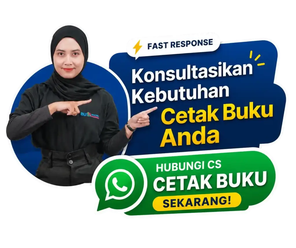 Konsultasi CS Cetak Buku BU Printing Tika