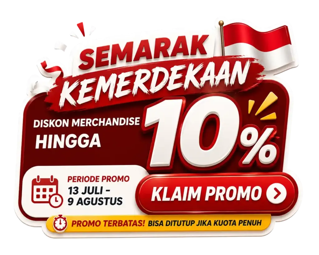 Short Sticky Design Campaign Kemerdekaan BU Digital
