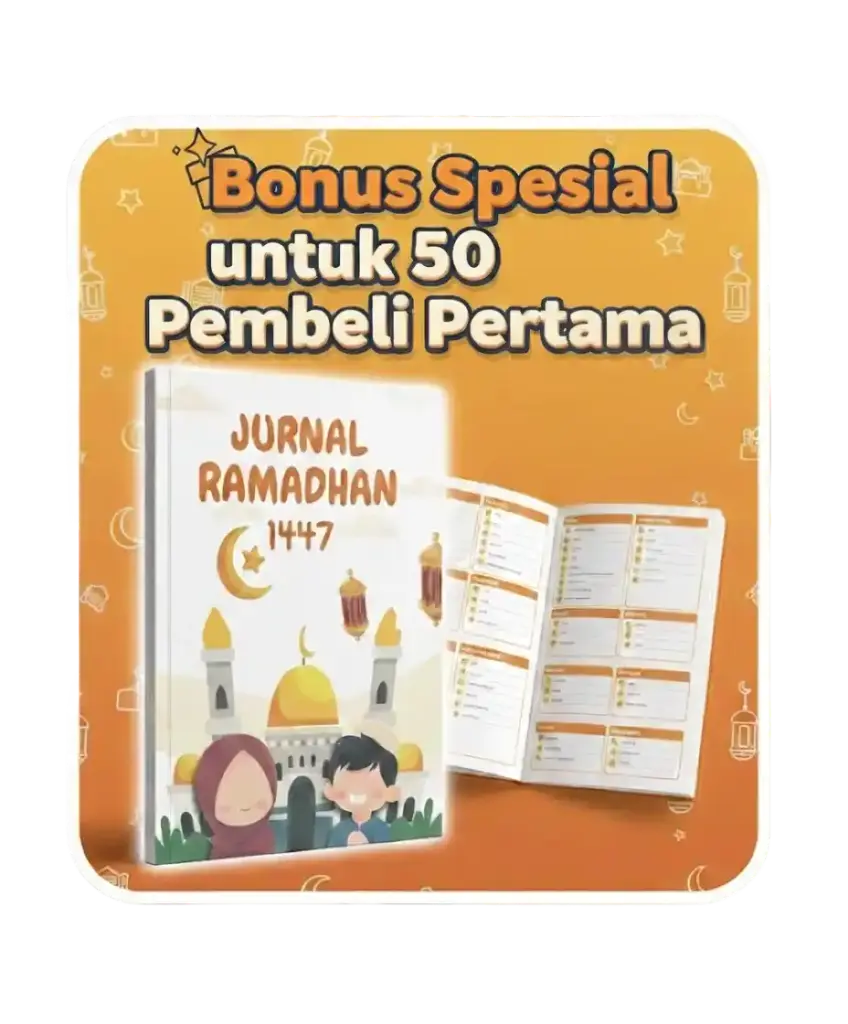 Sticky button produk campaign ramadhan planner