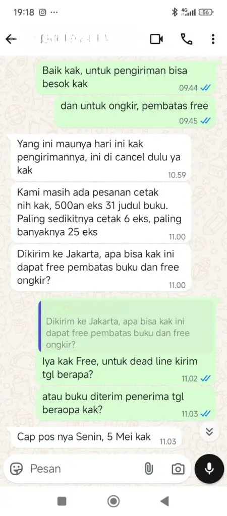 Testimoni Cetak Buku 3