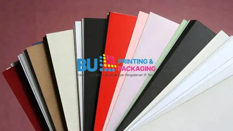 Jenis jenis kertas untuk percetakan buku