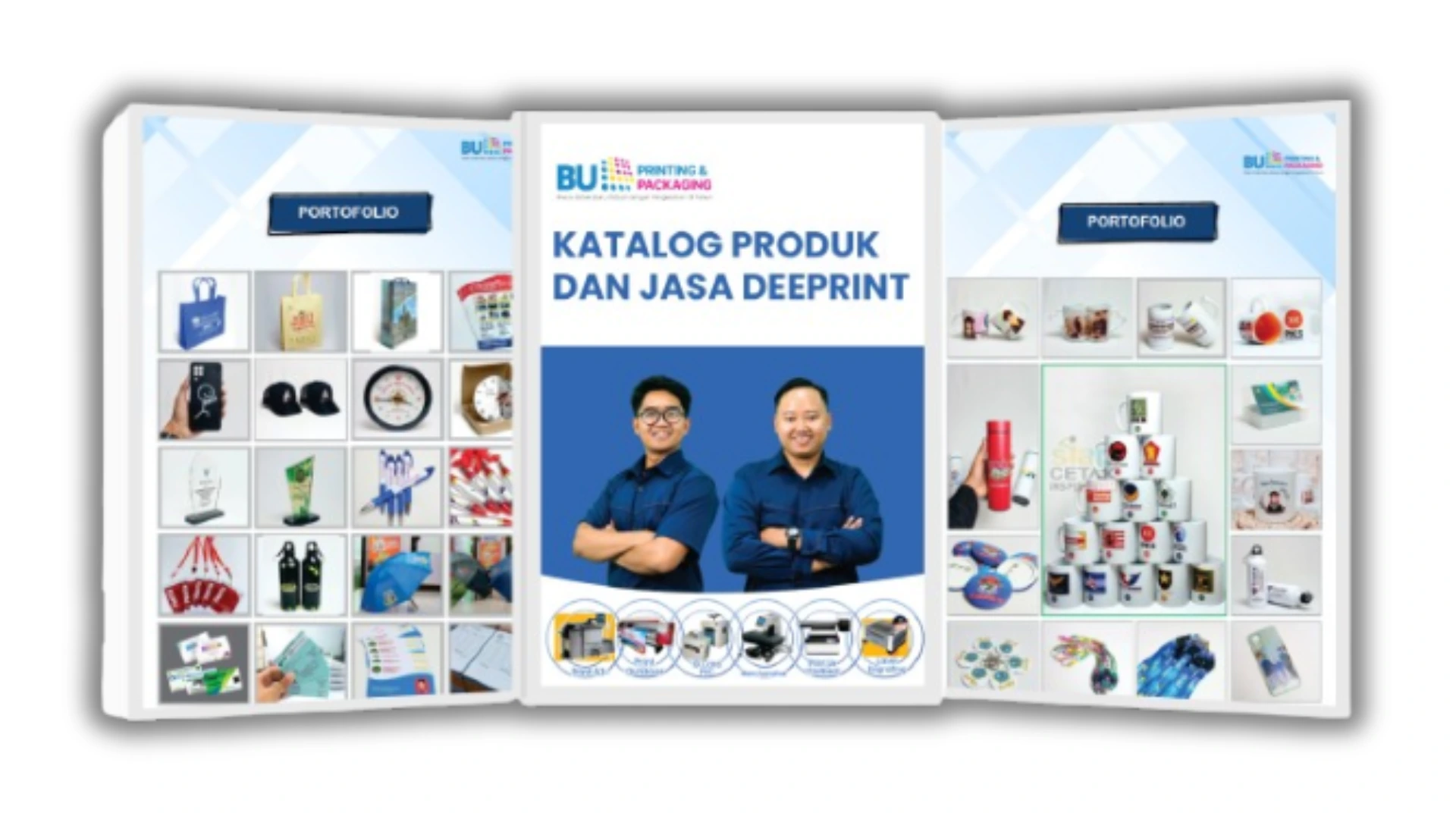 Hero Section Katalog Deeprint