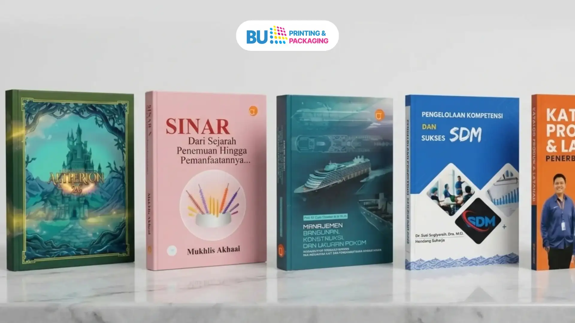 Jasa Jilid Buku Hardcover Berkualitas Premium