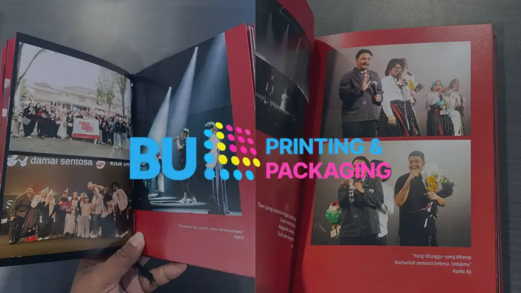 Buku kenangan konser teman tulus jogja