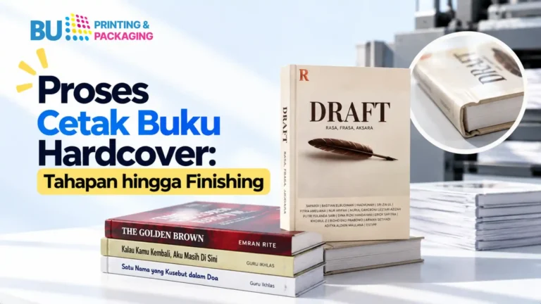 Proses Cetak Buku Hardcover Tahapan hingga Finishing