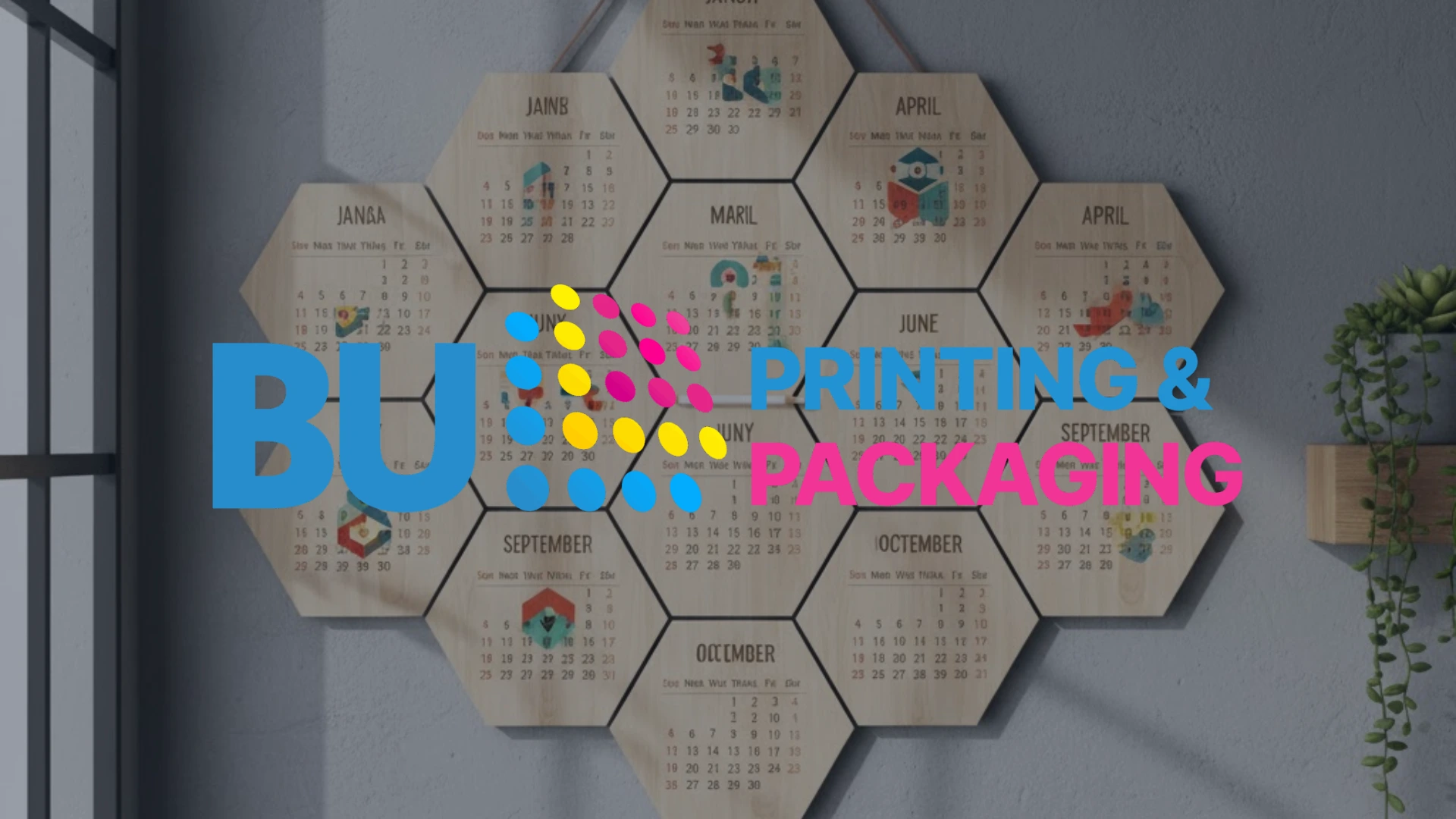 desain kalender unik untuk souvenir