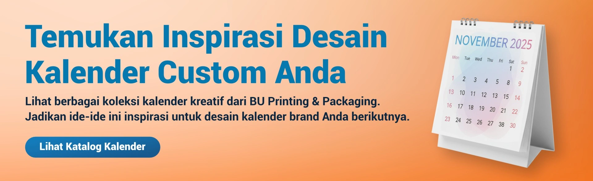 Cetak Kalender Custom