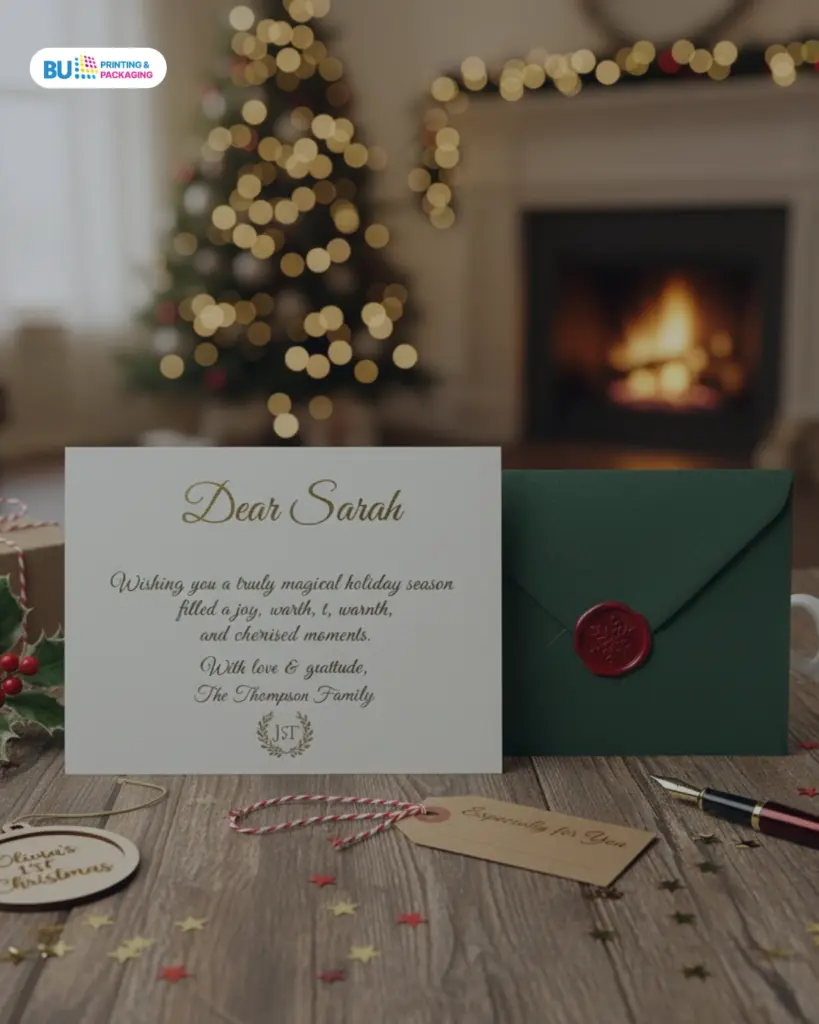 contoh kartu ucapan natal yang personal