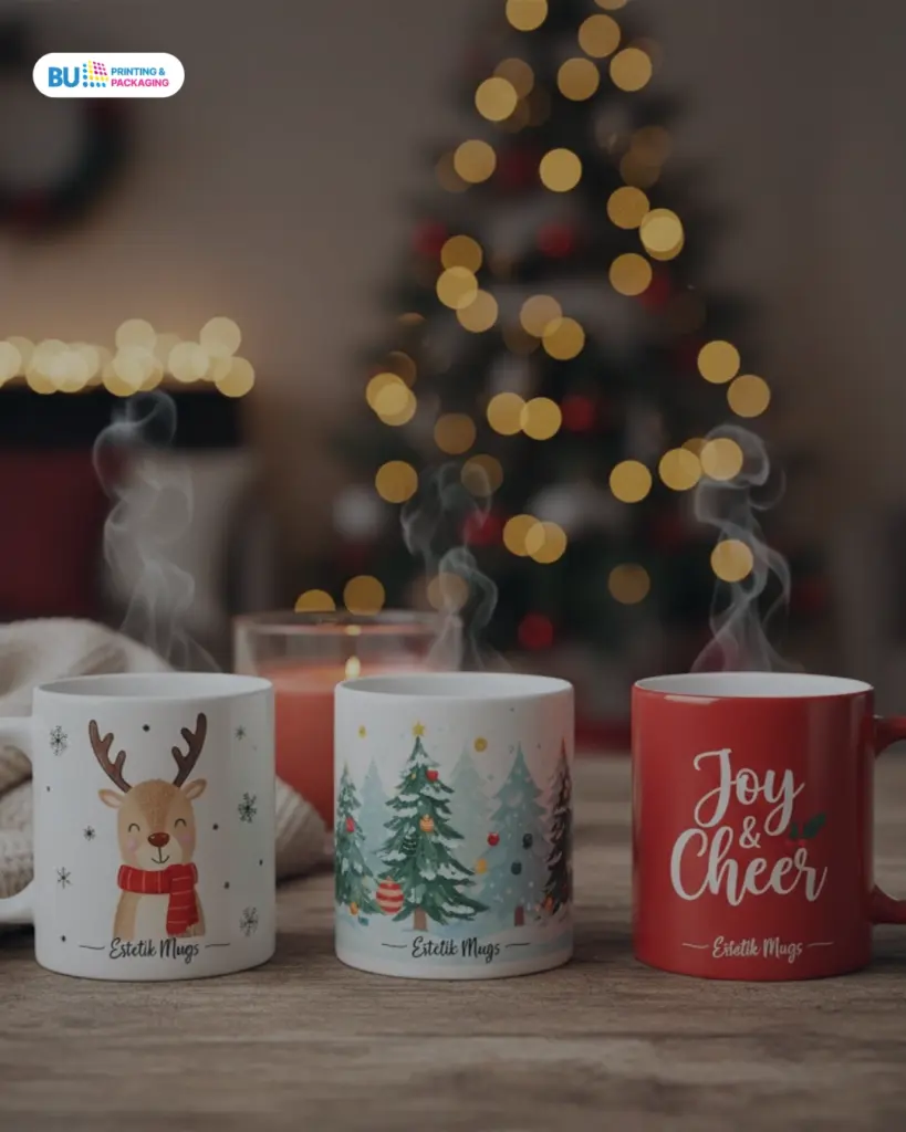 Mug custom tema natal