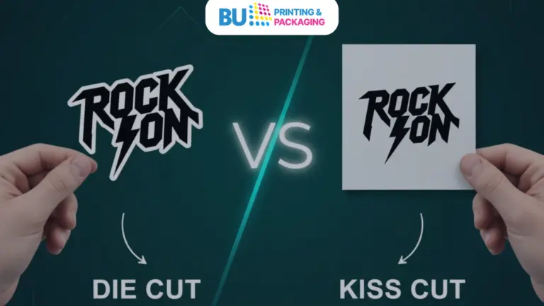 Perbedaan Die Cut dan Kiss Cut dalam proses cetak stiker
