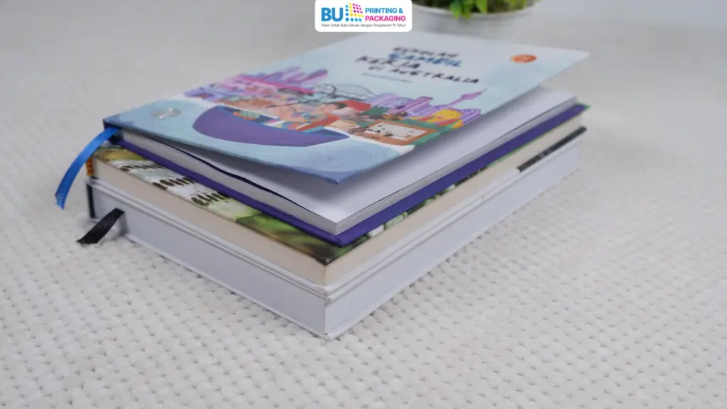 hasil cetak buku perfect binding