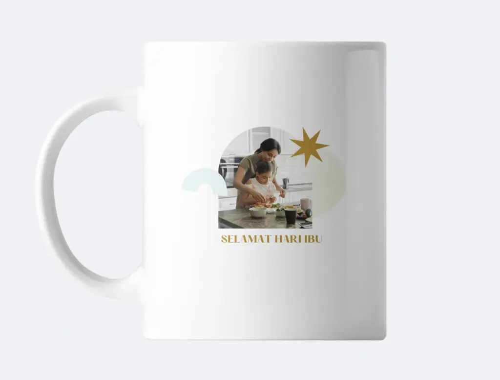 Mug dengan Foto Ibu