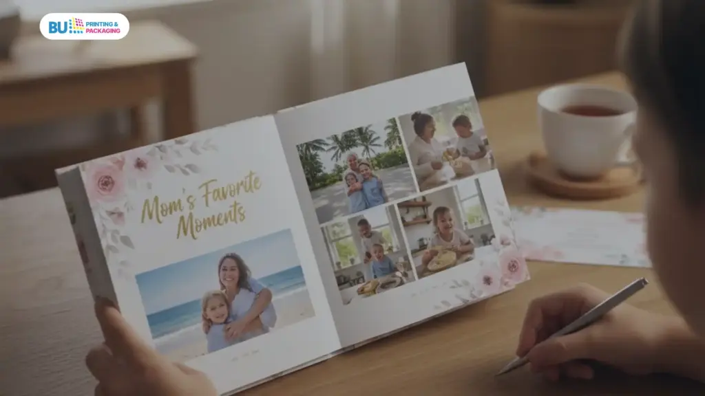 buku kenangan atau photobook tema ibu dan anak