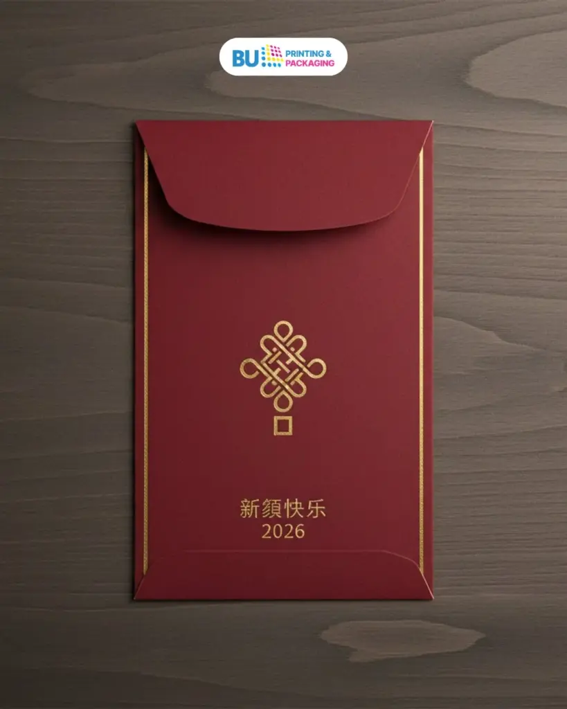 Desain angpao imlek simple