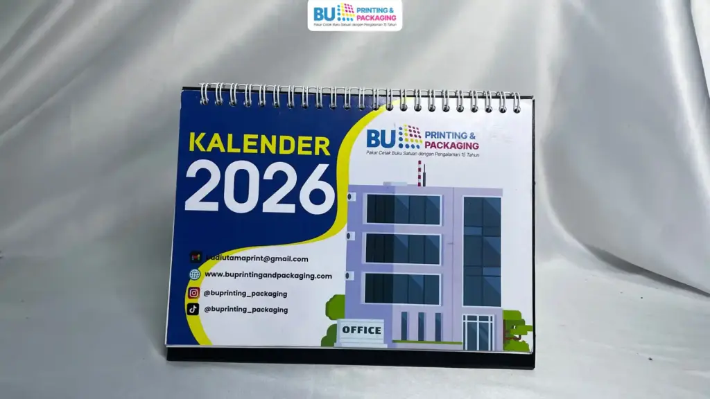 Kalender Meja BU Printing & Packaging