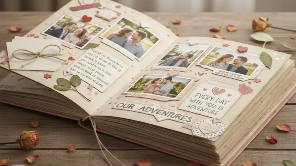 Scrapbook DIY Valentine