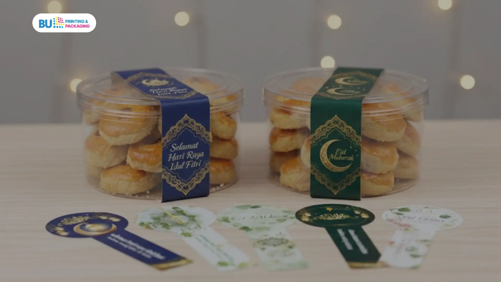 Stiker Toples Kue Kering untuk Lebaran
