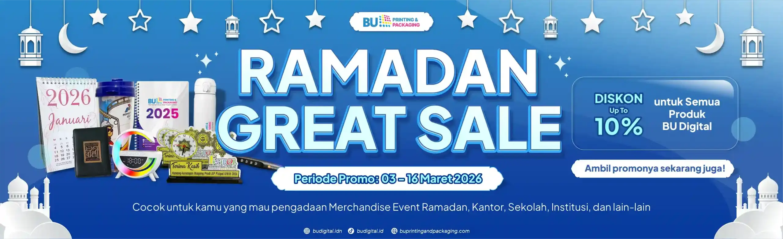 Ramadhan Great Sale Campaign Cetak Buku