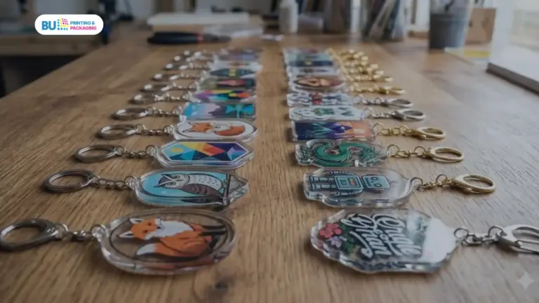 Gantungan Kunci Akrilik untuk Merchandise Serta Event