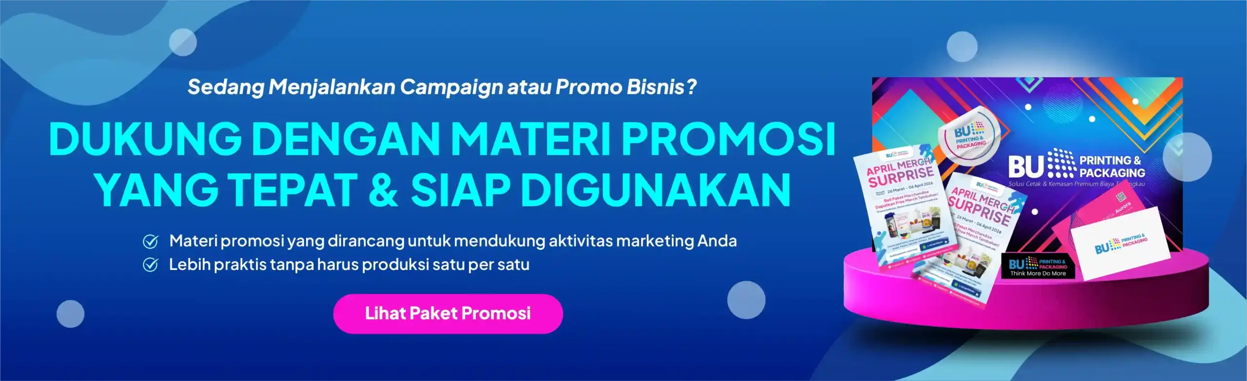 Paket Seminar Kit dari BU Digital