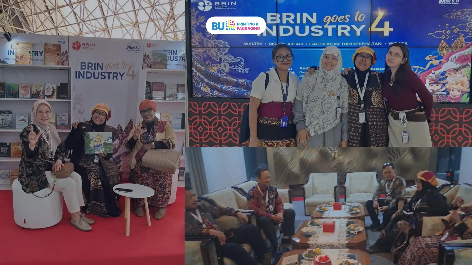 BU Printing & Packaging Dukung Kehadiran Buku “Kisah Mangmot Padamot” di Ajang BRIN Goes to Industry 4