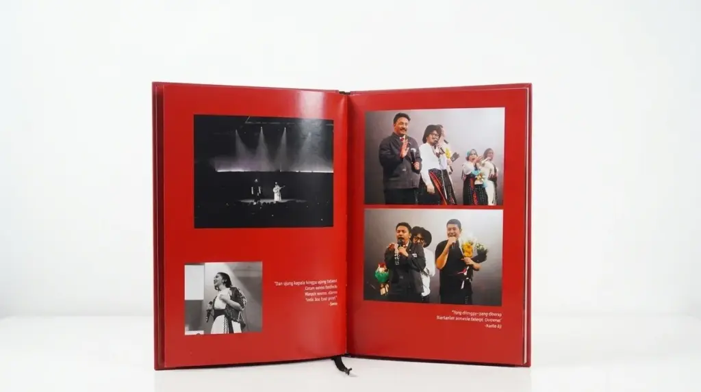 Visual Cetak Photobook Teman Tulus