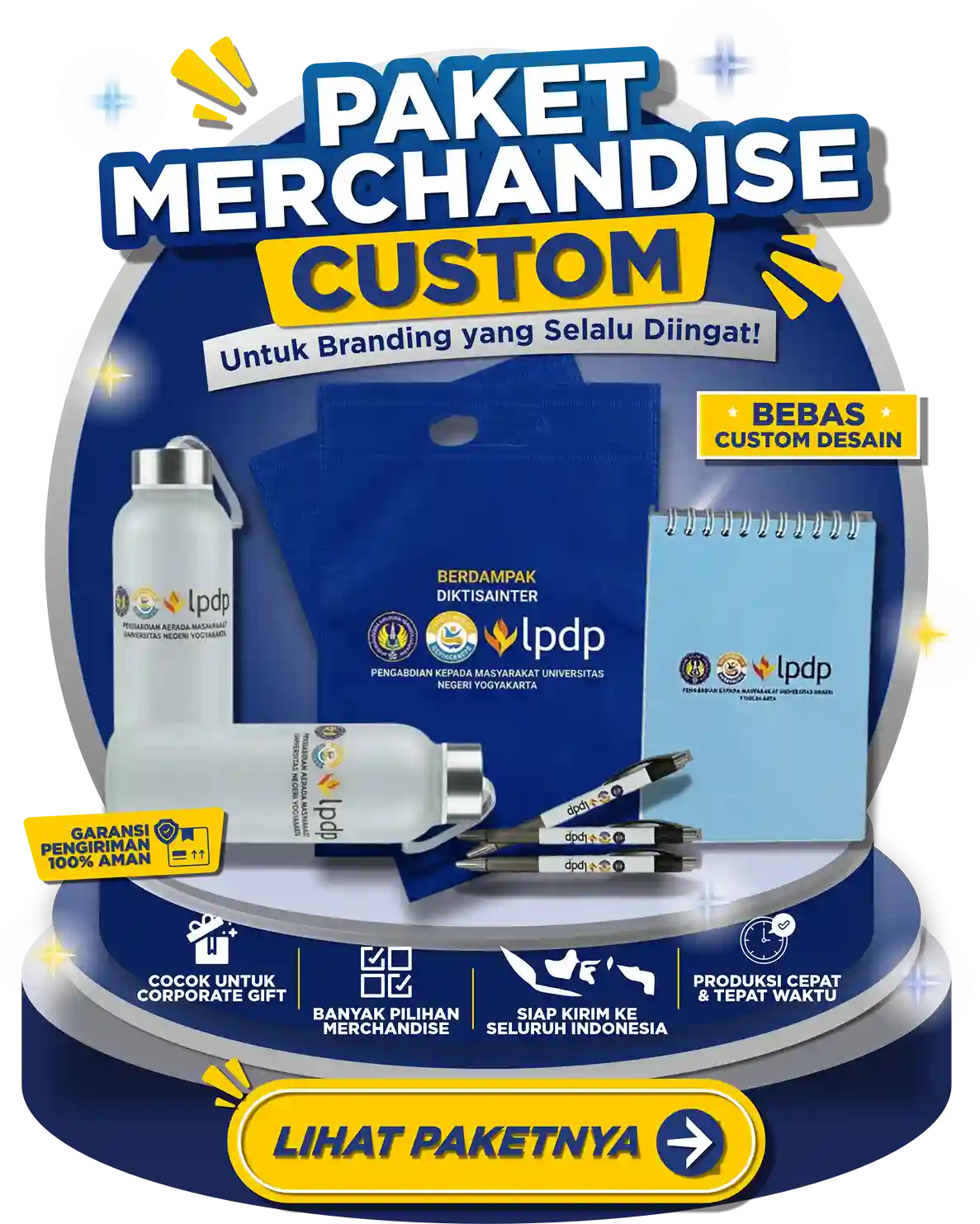Visual Pop Up Paket Merchandise BU Digital