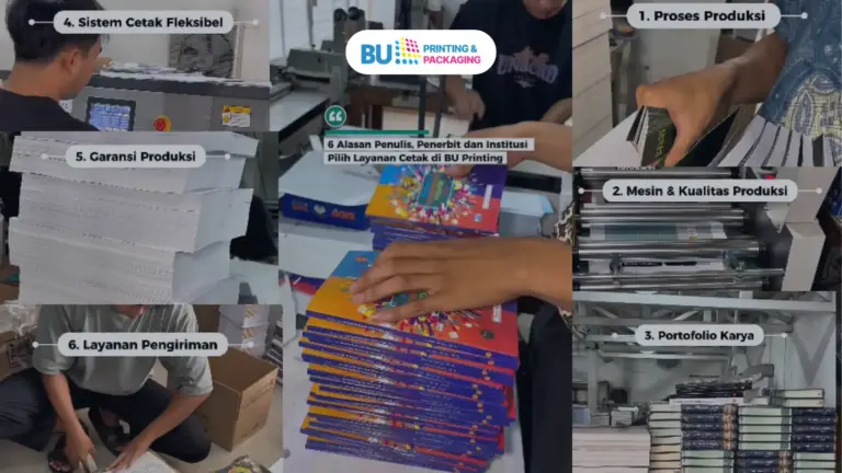 Alasan Banyak Penulis dan Penerbit Memilih Layanan Cetak Buku BU Printing