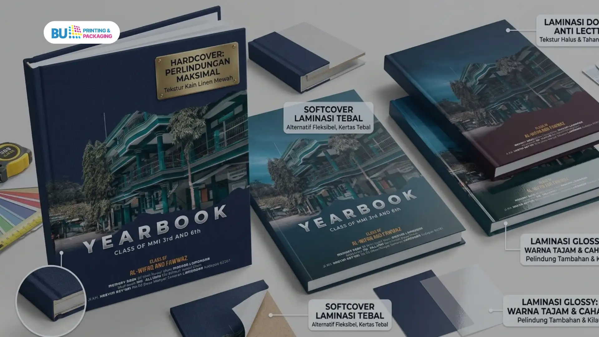 Rekomendasi Cover Buku Tahunan yang Awet untuk Kenangan Jangka Panjang