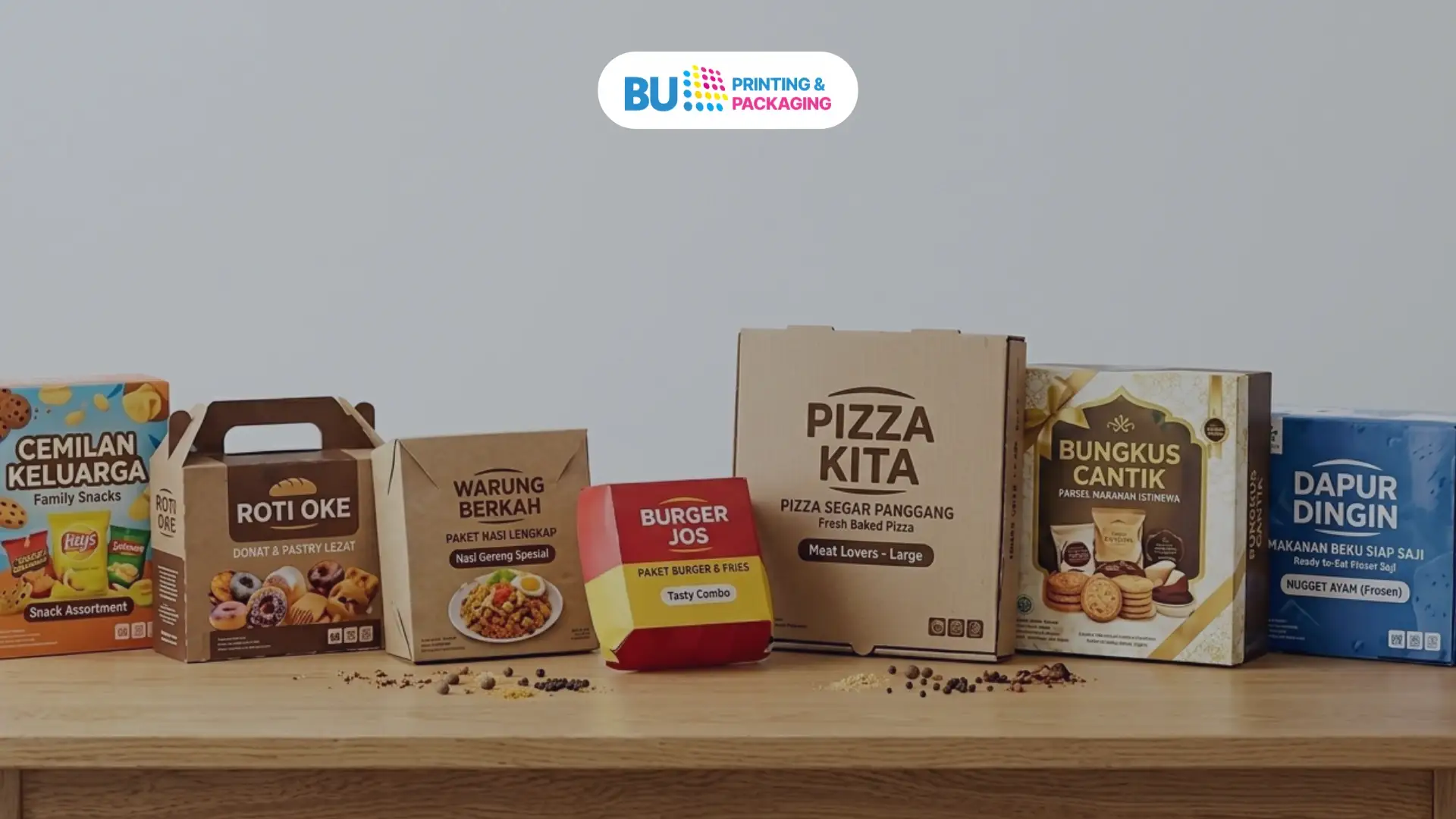 Ukuran Kemasan Box Makanan