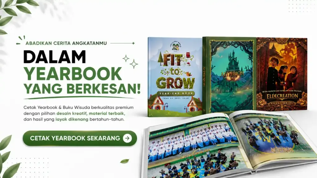 Banner Yearbook Wisuda 22 Juli 2026