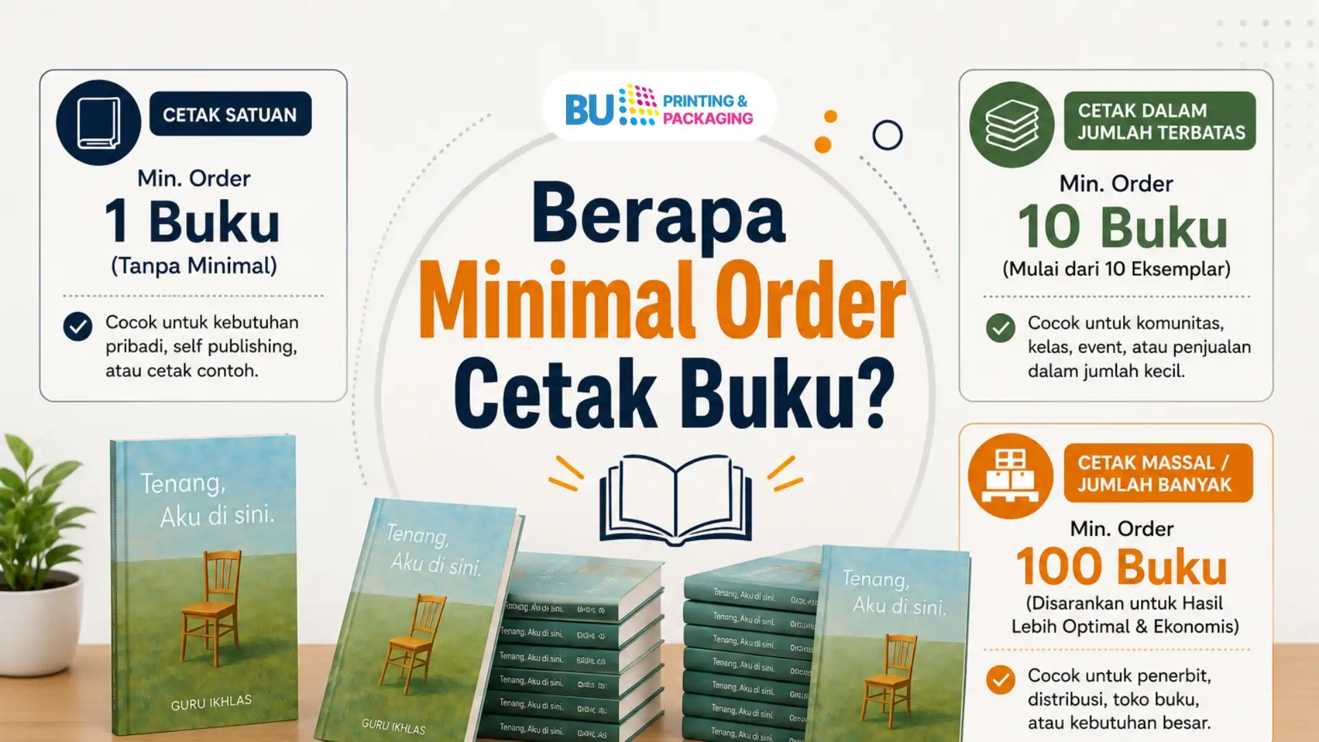 Berapa Minimal Order untuk Cetak Buku