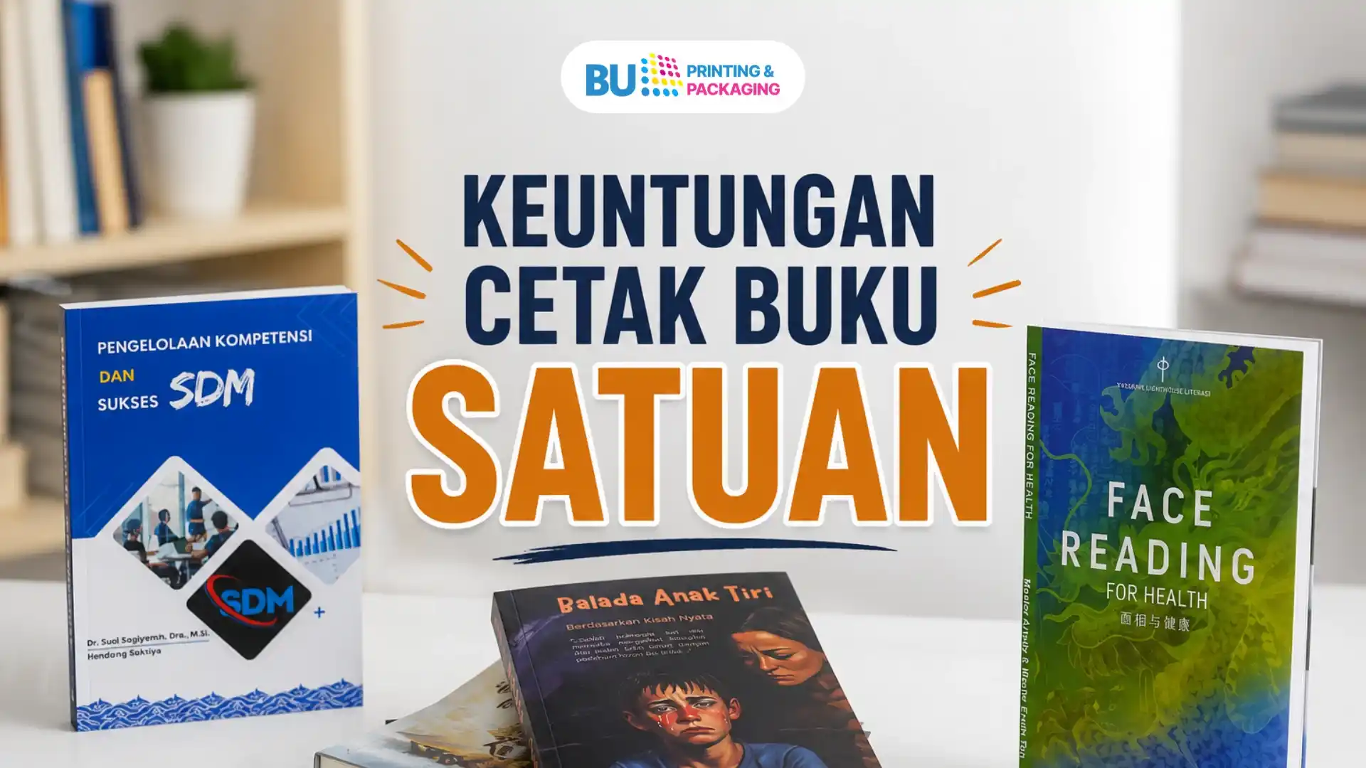 Keuntungan Cetak Buku Satuan