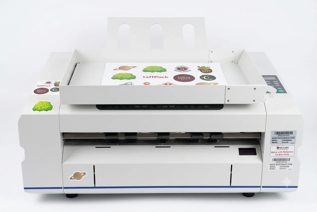 Mesin Auto-Feeder Label Cutter Sheet Cutter