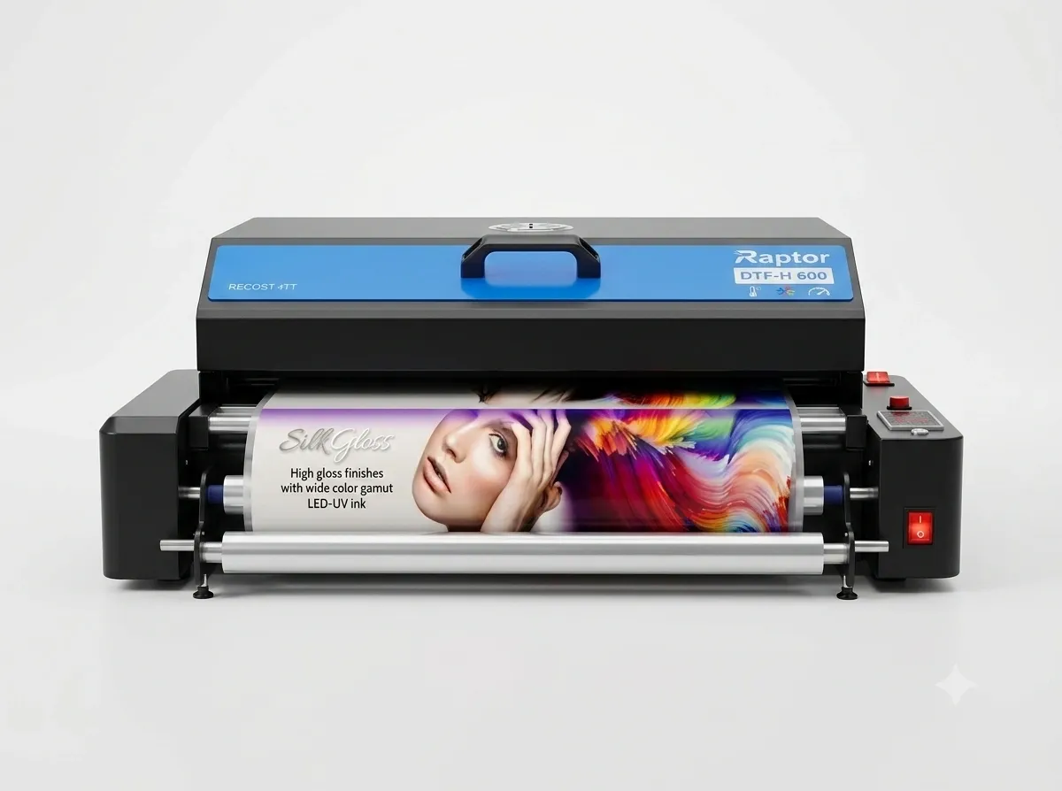 Mesin Heat Press Flat (Tipe Swing-Away)