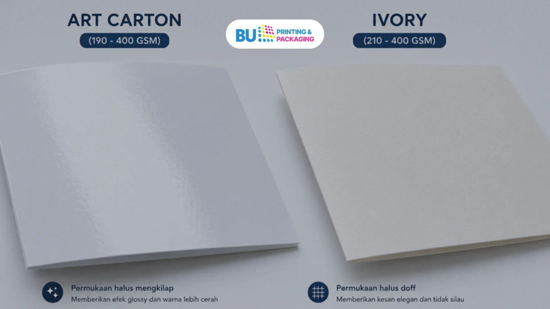 Perbedaan Art Carton dan Ivory