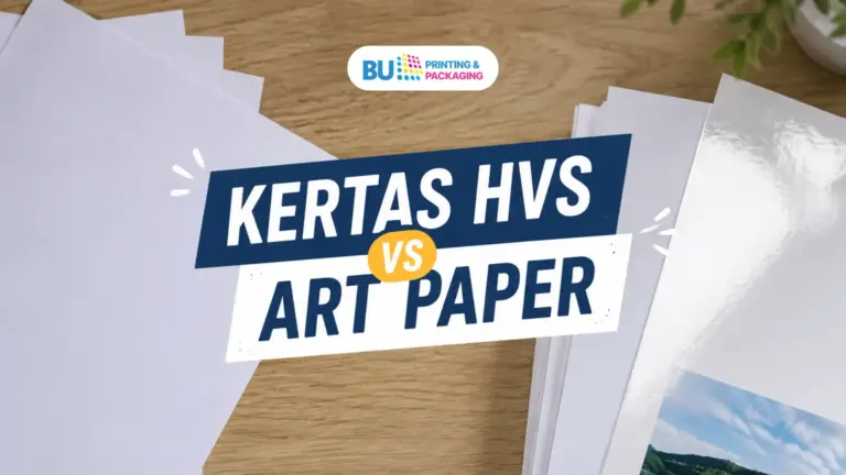 Perbedaan Kertas HVS dan Art Paper