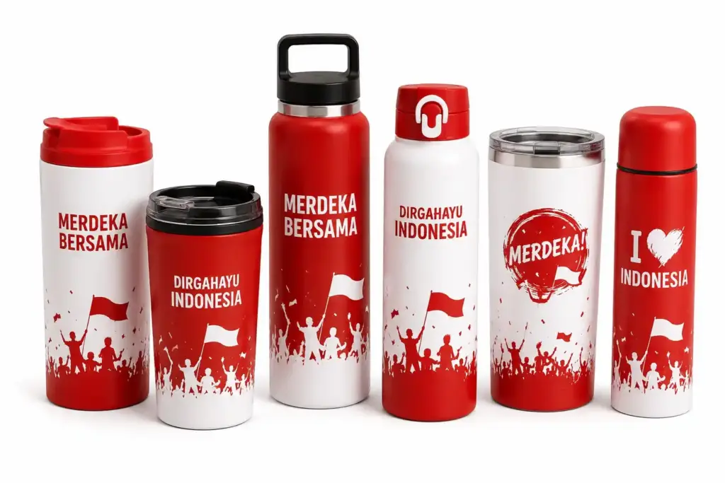 Tumbler Custom Campaign Kemerdekaan RI