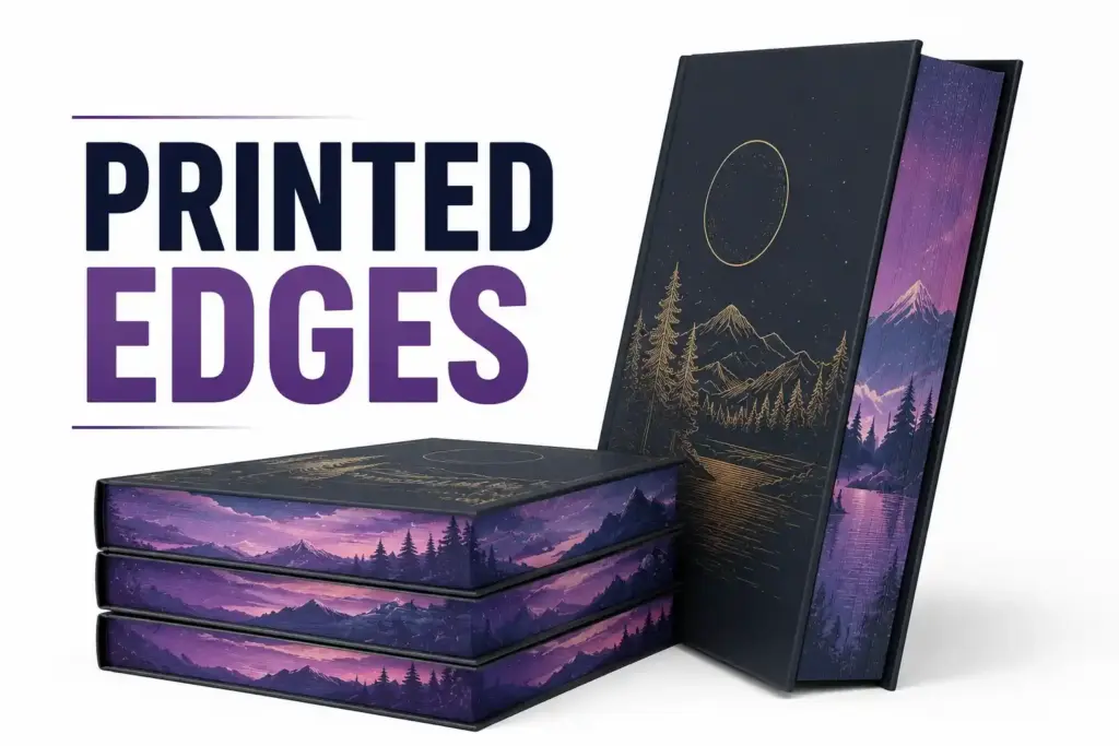 Buku dengan Finishing Print Edges