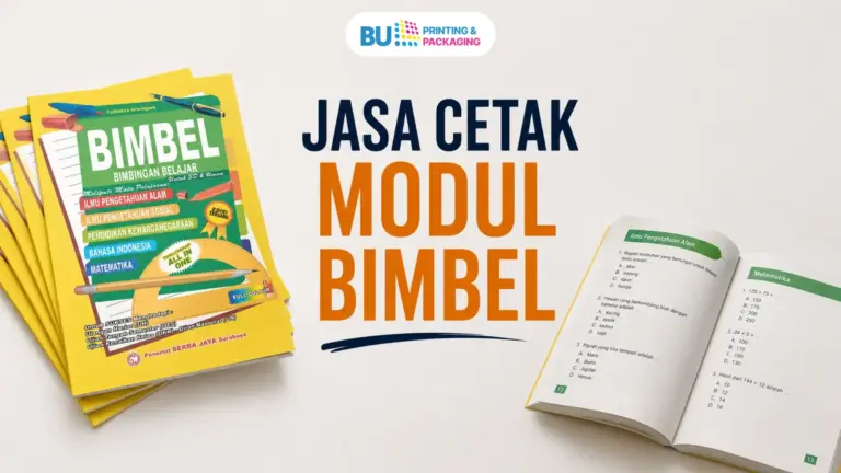 Jasa Cetak Modul Bimbel