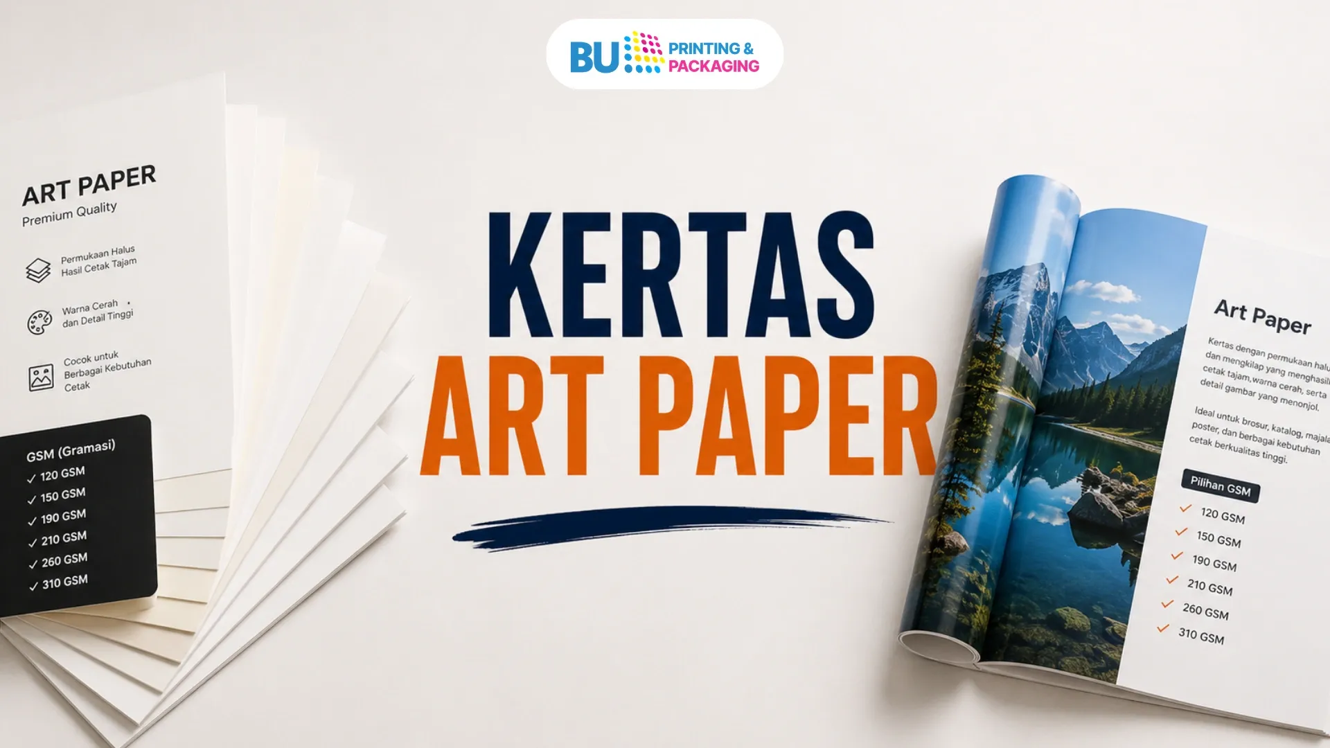 Kertas Art Paper Karakteristik, Gramasi, Kegunaan & Tips Memilih