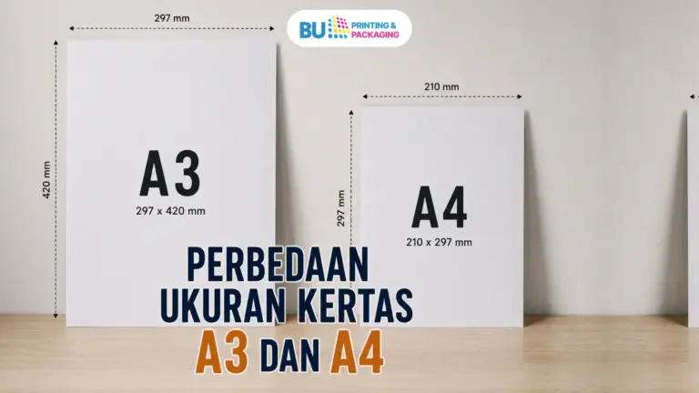 Perbedaan Kertas A3 dan A4