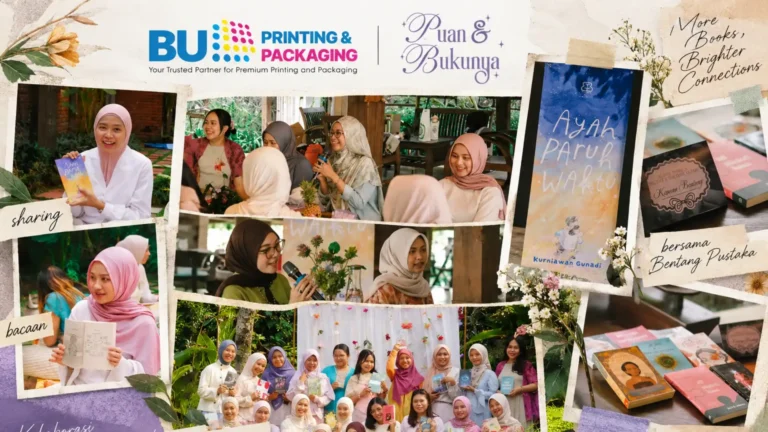 BU Printing & Packaging Dukung Anniversary Puan dan Bukunya