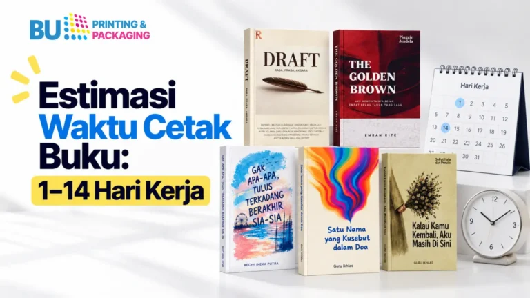 Berapa Lama Proses Cetak Buku Ini Estimasi Waktunya