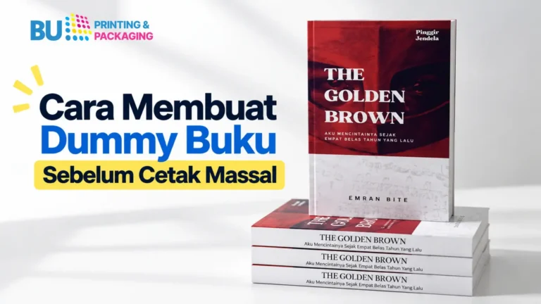 Cara Membuat Dummy Buku Sebelum Cetak Massal