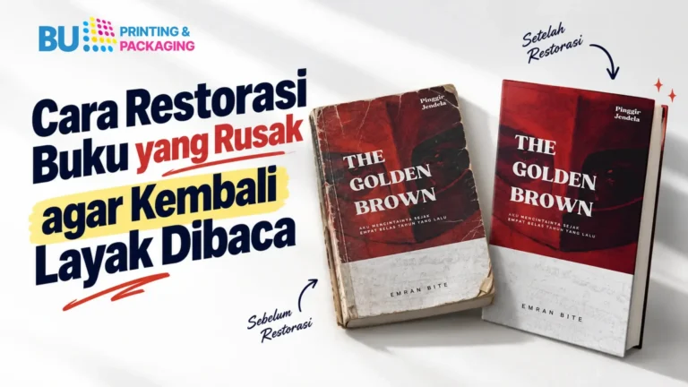 Cara Restorasi Buku yang Rusak agar Kembali Layak Dibaca