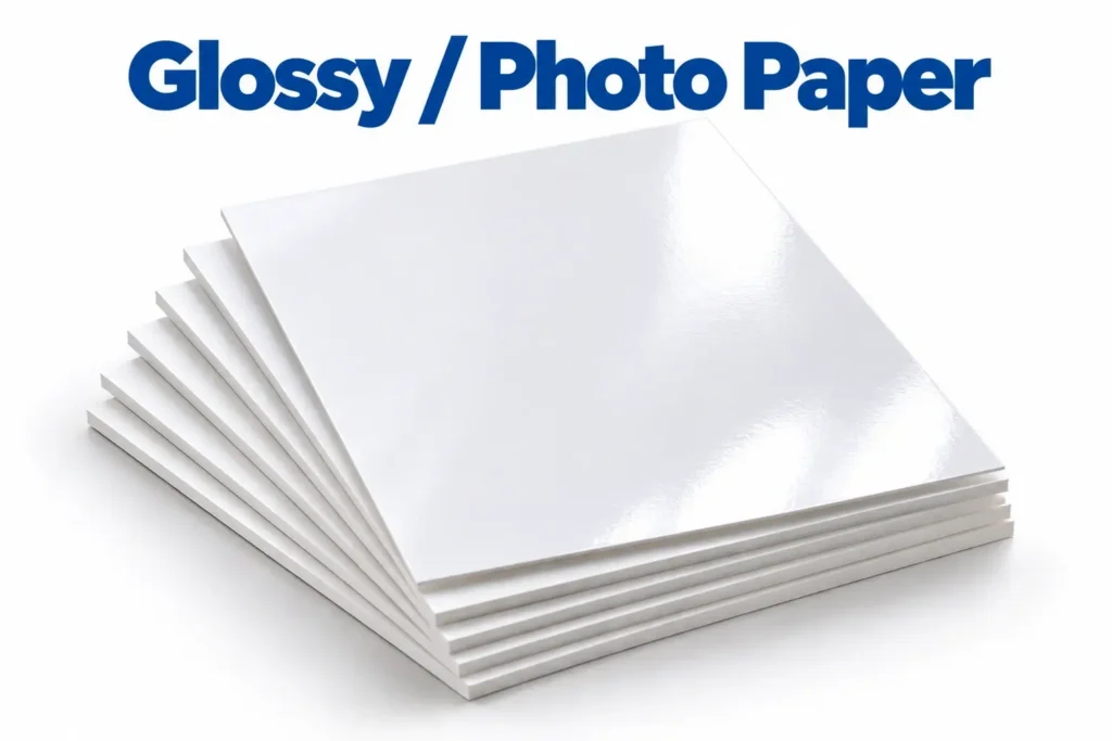 Kertas Tebal Glossy dan Photo Paper