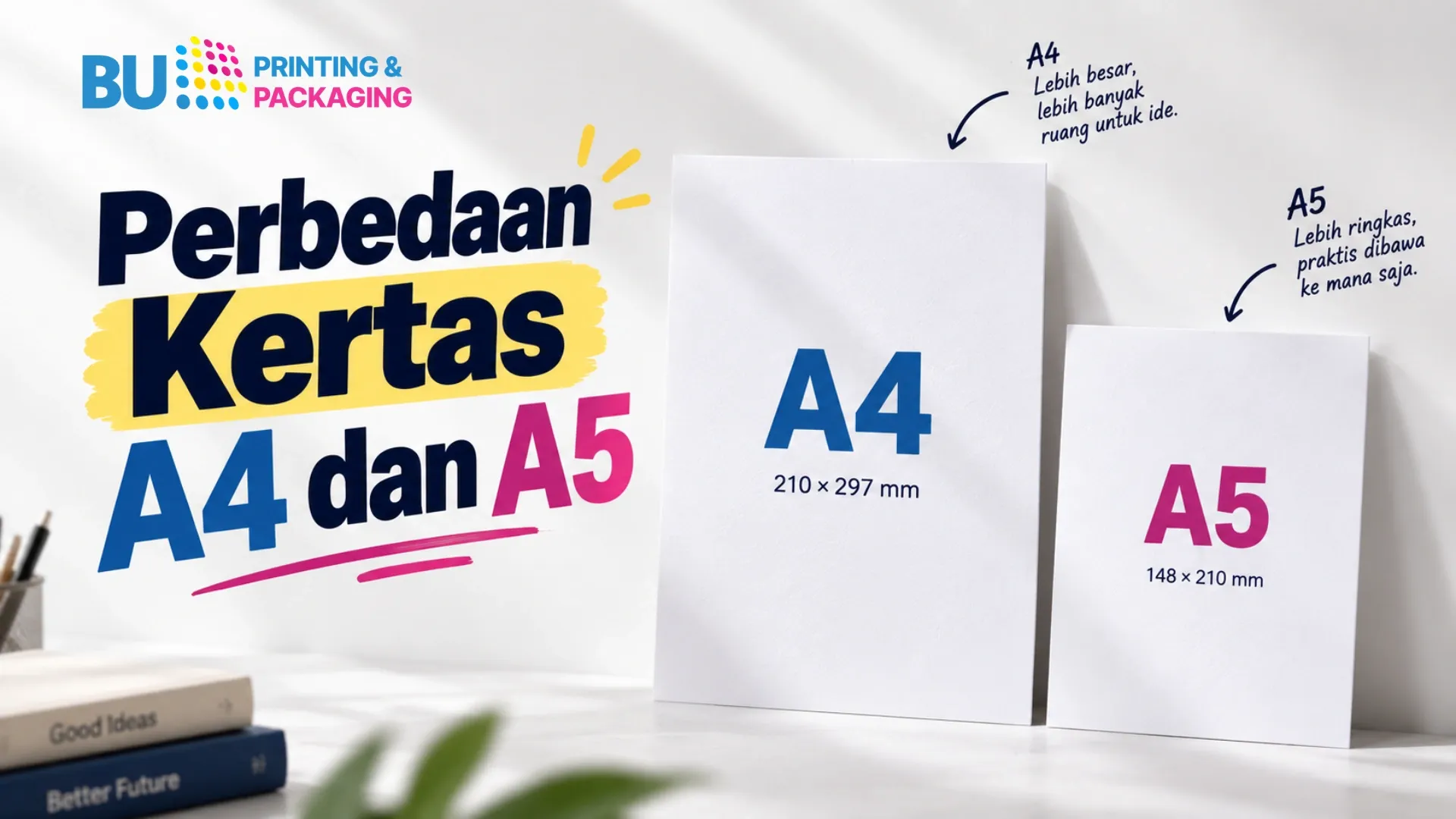 Perbedaan Kertas A4 dan A5